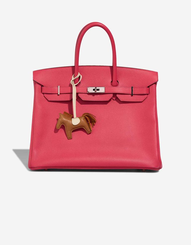 Hermès Rodeo PM Milo Lamb Craie / Cigare Front | Vendre votre sac de créateur