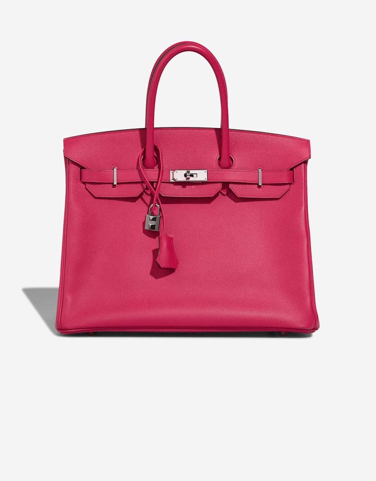 Hermès Birkin 35 Epsom Rose Extrême Front | Verkaufen Sie Ihre Designertasche