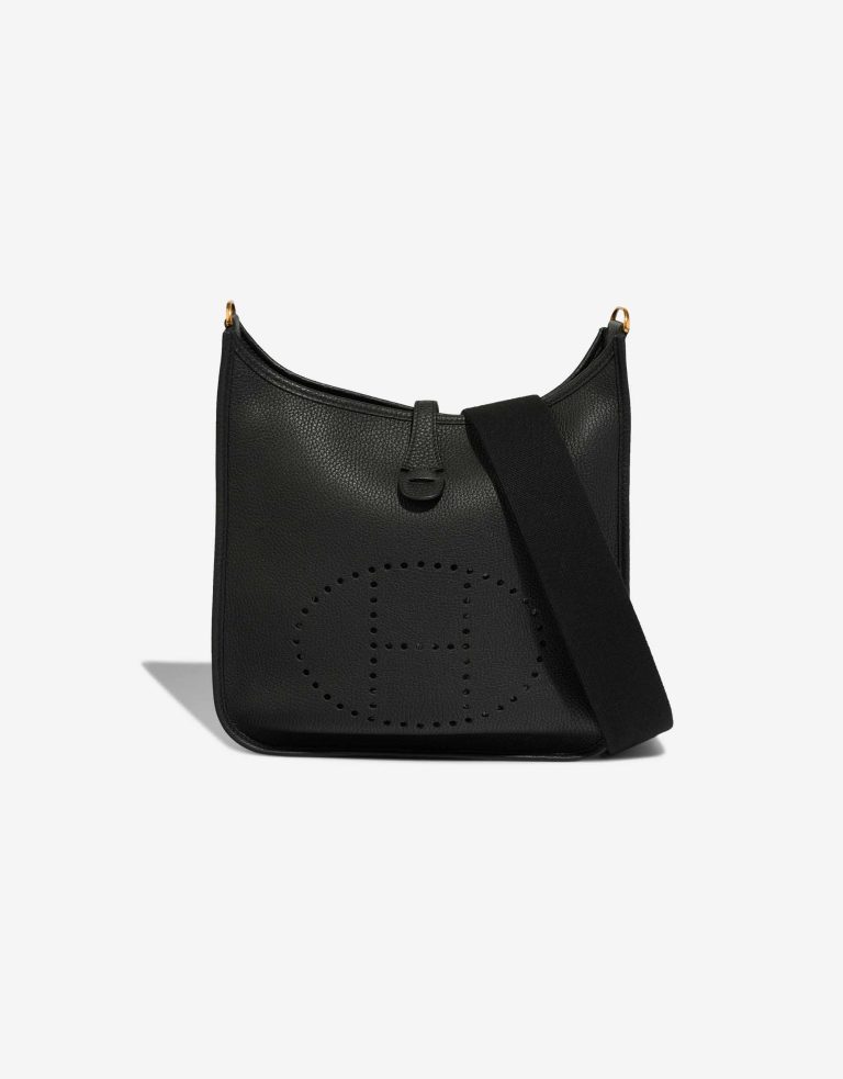 Hermès Evelyne 29 Clémence Black Front | Sell your designer bag