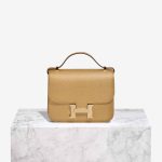 Hermès Constance 18 Chèvre Mysore Dore Front | Sell your designer bag