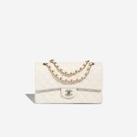 Chanel Timeless Medium Caviar-Leder White Front | Verkaufen Sie Ihre Designer-Tasche