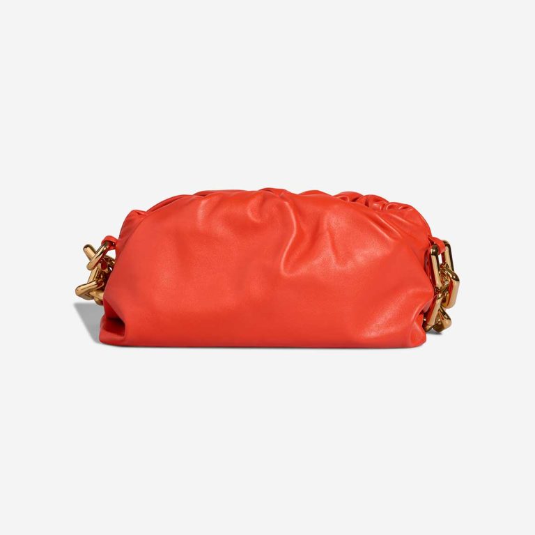 Bottega Veneta Chain Pouch Medium Calf Orange | Sell your designer bag