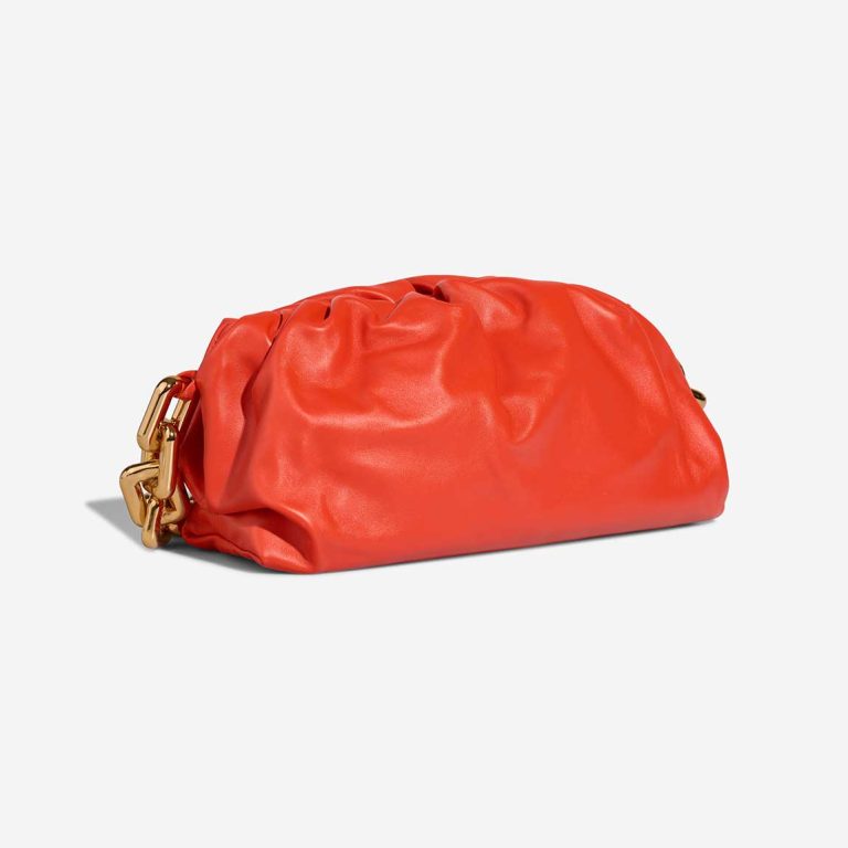 Bottega Veneta Chain Pouch Medium Calf Orange | Sell your designer bag