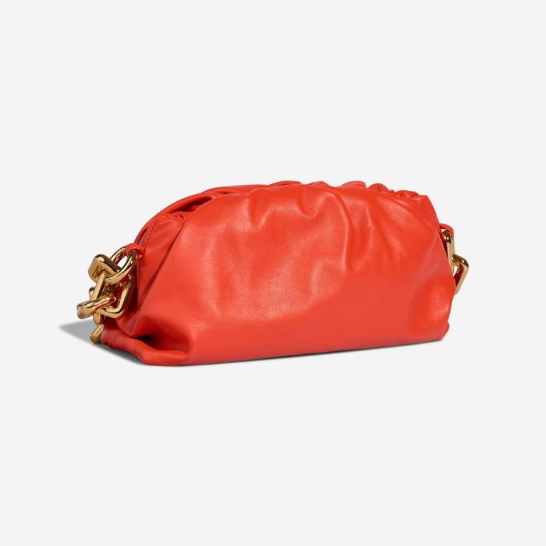 Bottega Veneta Chain Pouch Medium Calf Orange | Sell your designer bag