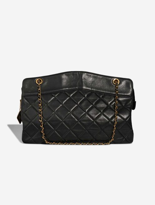 Chanel Grand Shopping Tote Lamb Black Front | Sell your designer bag