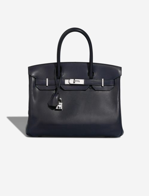 Hermès Birkin 30 Box Bleu Saphir Front | Verkaufen Sie Ihre Designer-Tasche