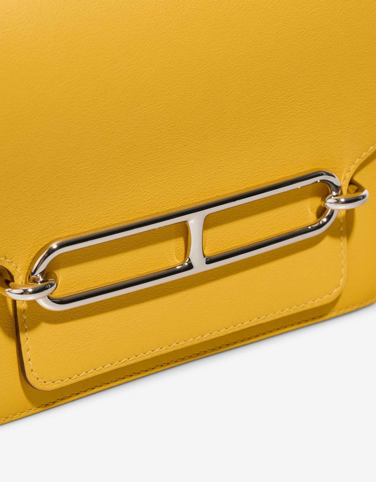 Hermès Roulis 18 Swift Jaune Ambre Closing System | Sell your designer bag