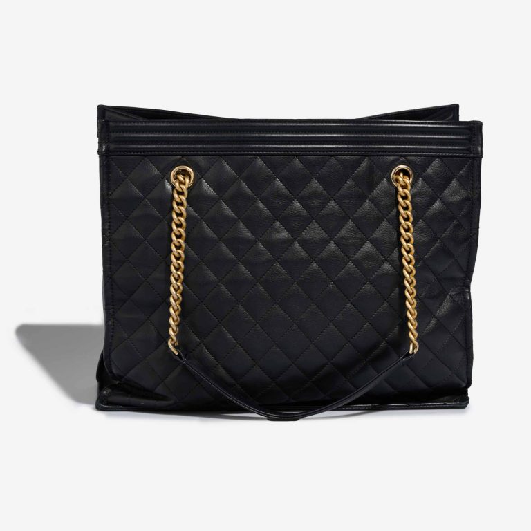 Chanel Boy Shopping Tote Lamb Black | Sell your designer bag