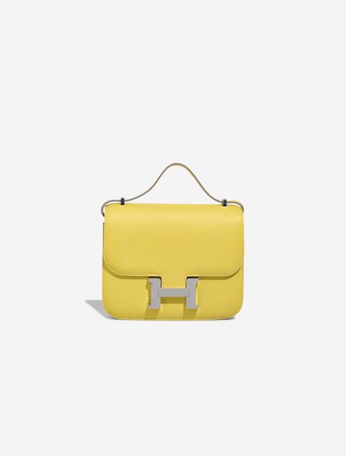 Hermès Constance 18 Epsom Lime Front | Sell your designer bag