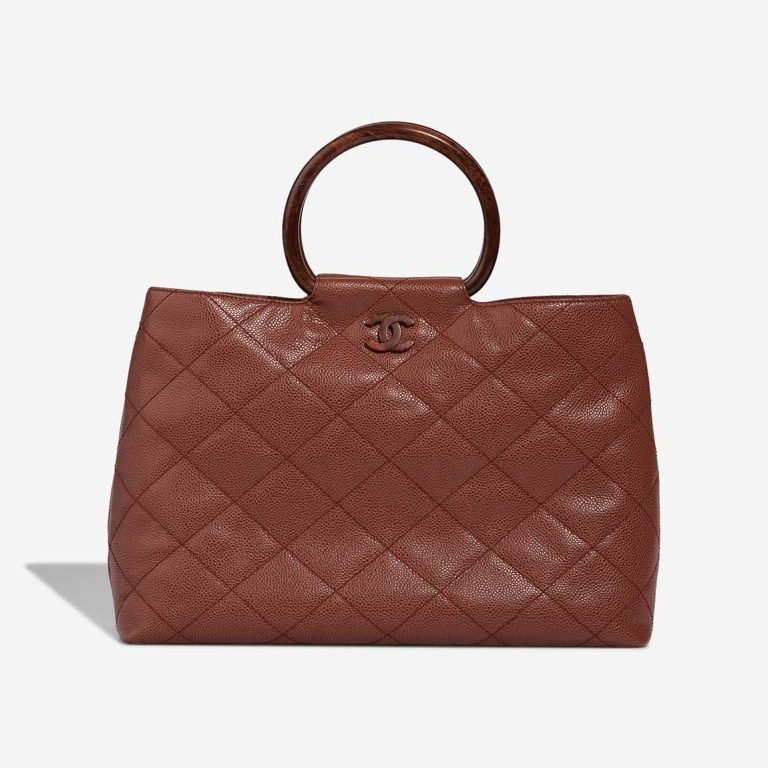 Chanel Timeless Shopper Caviar Brown Front | Sell your designer bag