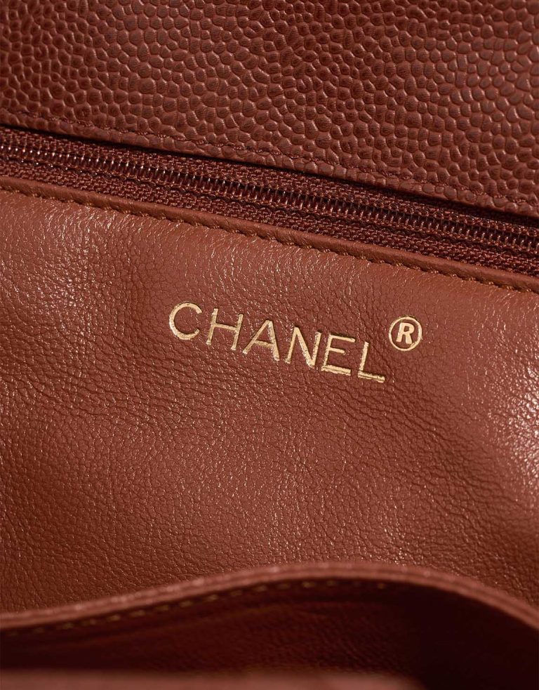 Chanel Timeless Shopper Caviar Brown Logo | Sell your designer bag