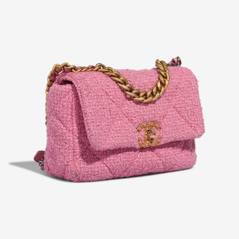 Chanel 19 Flap Bag Tweed Pink | Sell your designer bag