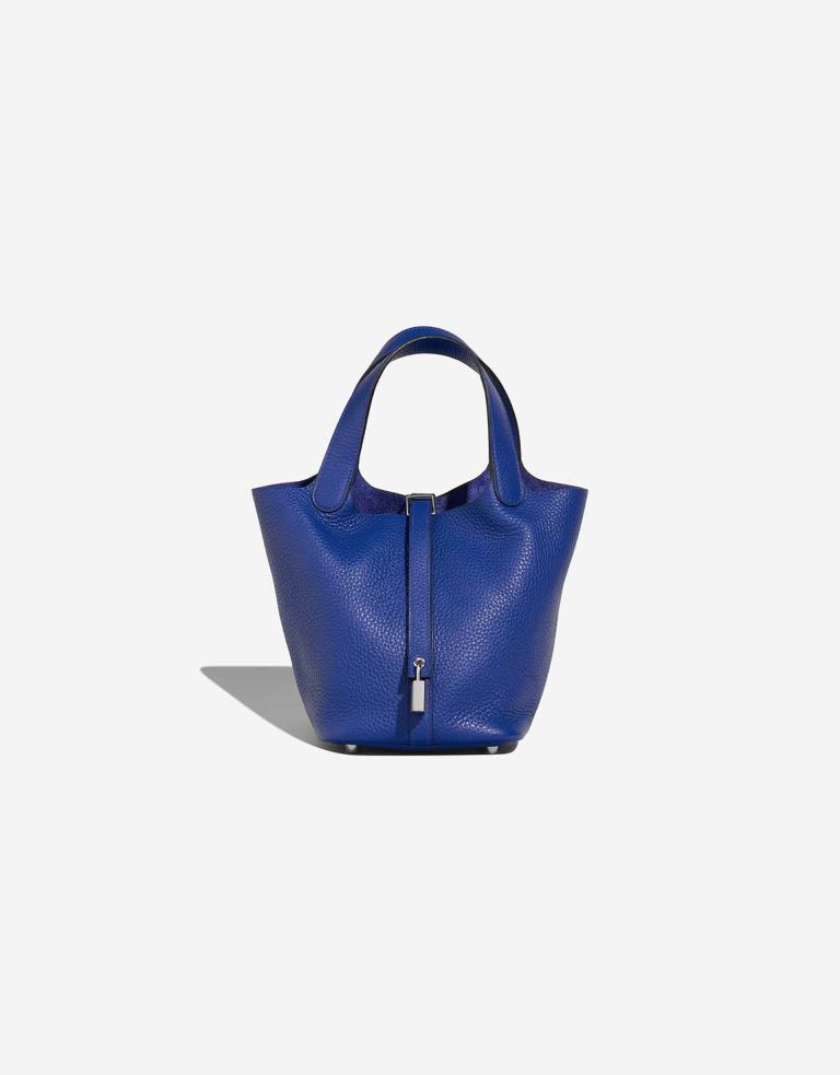 Hermès Picotin 18 Bleu Electrique  Front | Sell your designer bag