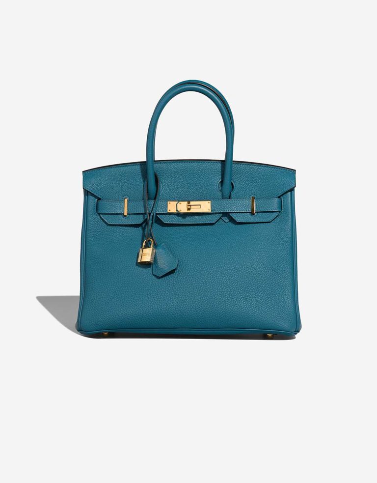 Hermès Birkin 30 Togo Cobalt Front | Verkaufen Sie Ihre Designer-Tasche