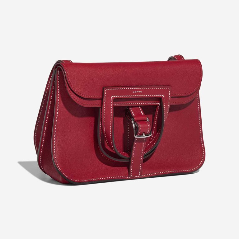 Hermès Halzan Mini Swift Rouge Grenat | Verkaufen Sie Ihre Designer-Tasche