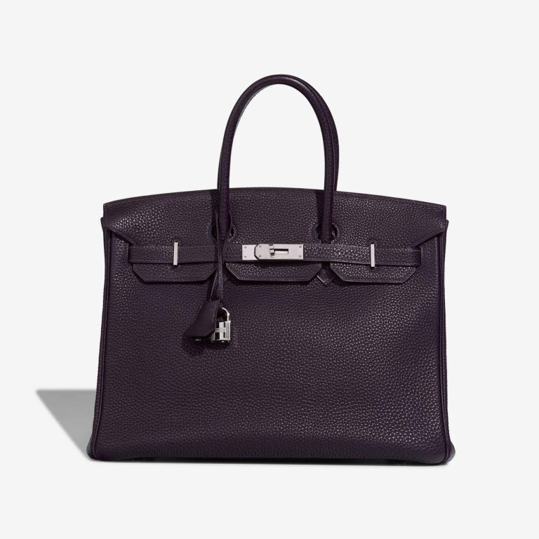 Hermès Birkin 35 Clémence Raisin Front | Vendre votre sac de créateur