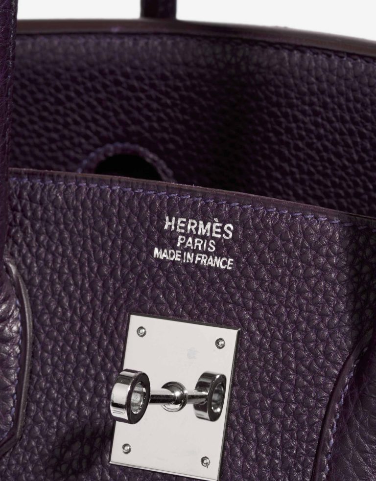 Hermès Birkin 35 Clémence Raisin Logo | Vendre votre sac de créateur