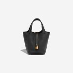 Hermès Picotin 18 Clémence Black Front | Sell your designer bag