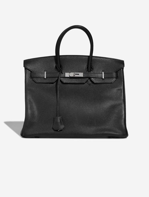 Hermès Birkin 35 Epsom Black Front | Sell your designer bag