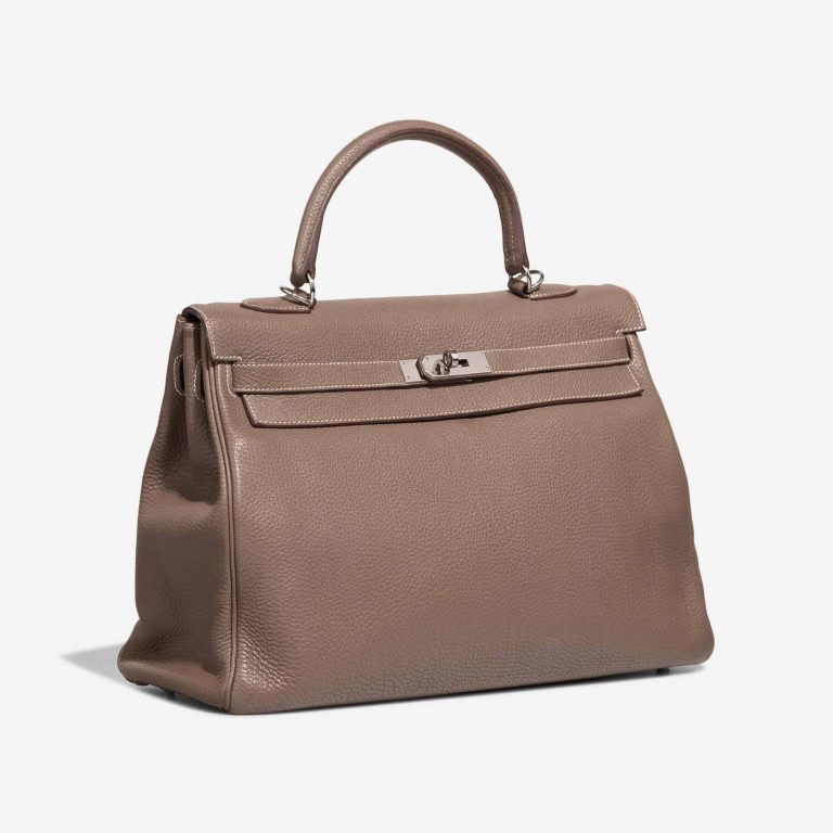 Hermès Kelly 35 Clémence Étoupe | Sell your designer bag