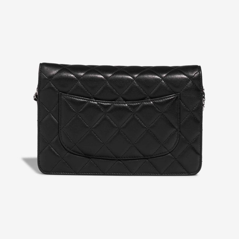 Chanel Timeless Wallet On Chain  Lammleder  Schwarz | Verkaufe deine Designertasche