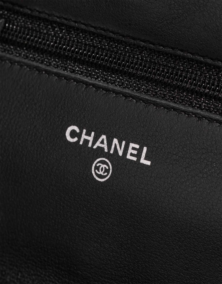 Chanel Timeless Wallet On Chain  Lammleder  Schwarzes Logo | Verkaufen Sie Ihre Designertasche