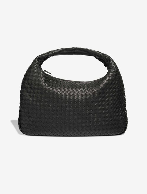 Bottega Veneta Hobo Medium Kalbsleder Schwarz Front | Verkaufen Sie Ihre Designertasche