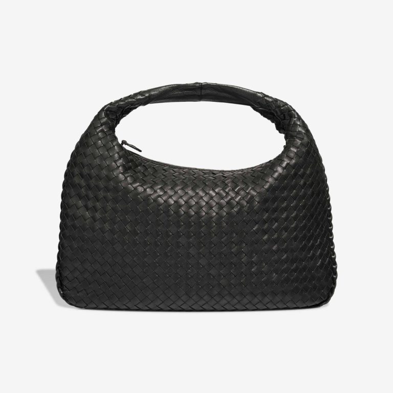 Bottega Veneta Hobo Medium Calf Black Front | Sell your designer bag