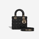 Dior Lady Small Lamb Black Front | Sell your designer bag