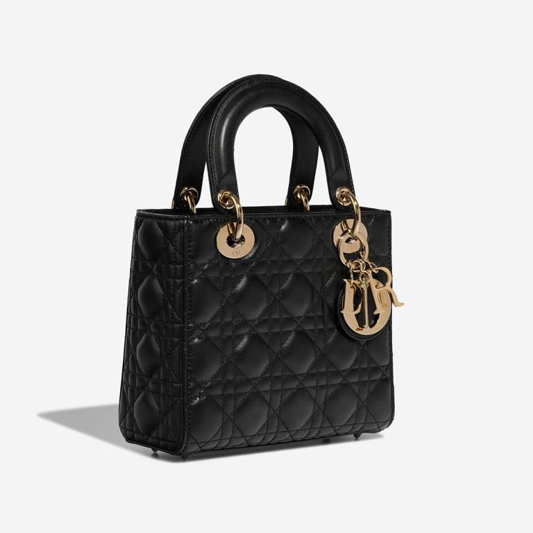 Dior Lady Small Lammleder Schwarz | Verkaufen Sie Ihre Designertasche