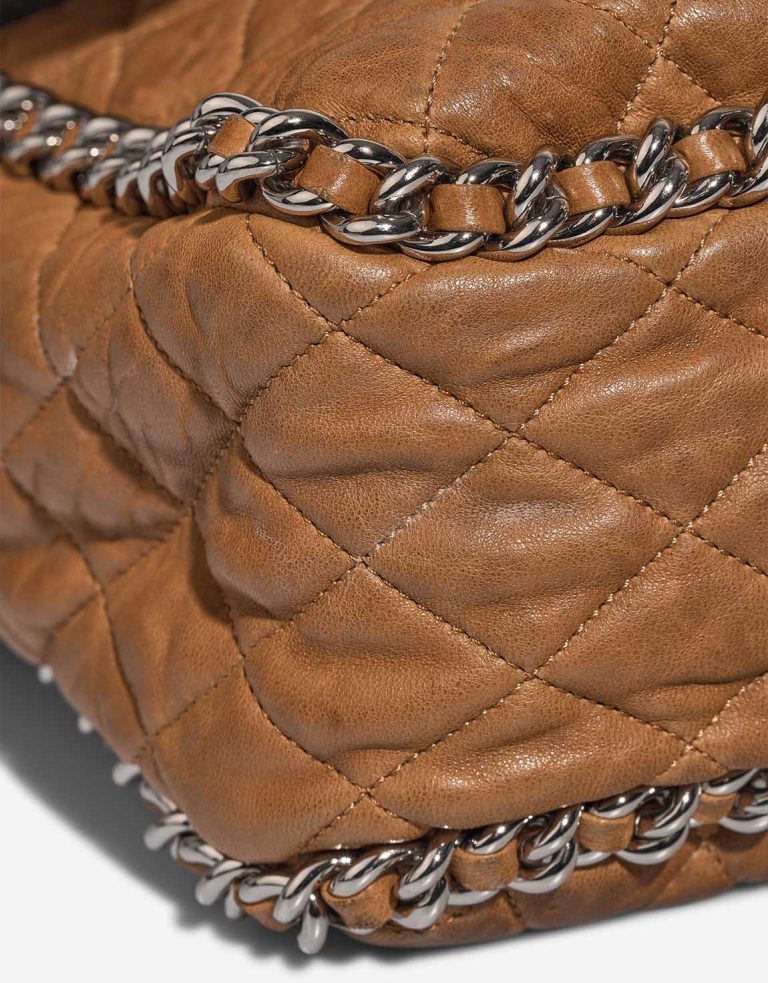 Chanel Chain Around Large Brown Signs of wear | Sell your designer bag