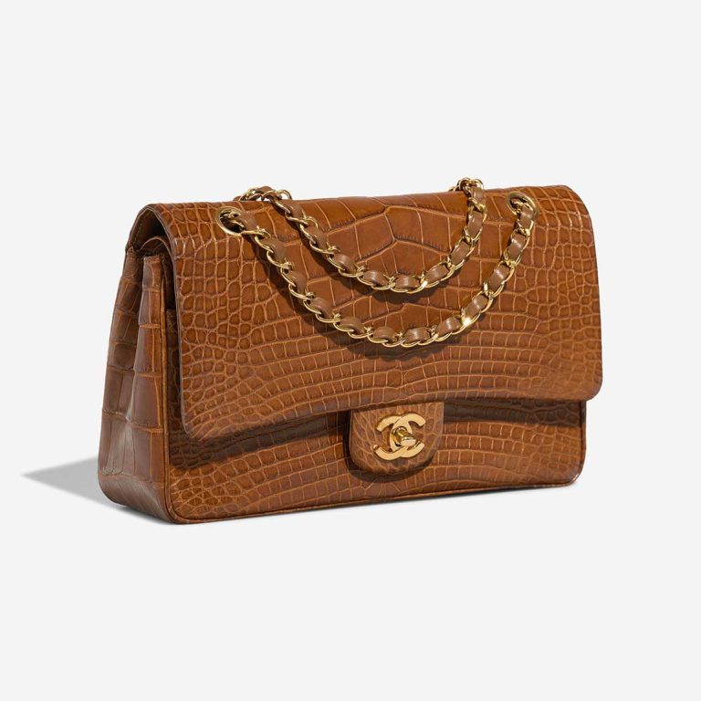 Chanel Timeless Medium Alligator Brown | Sell your designer bag