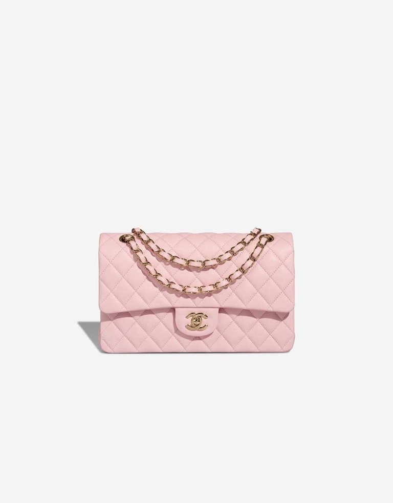 Chanel Timeless Medium Caviar Pink Front | Sell your designer bag