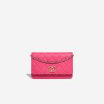 Chanel Timeless Wallet On Chain Caviar Pink Front | Sell your designer bag