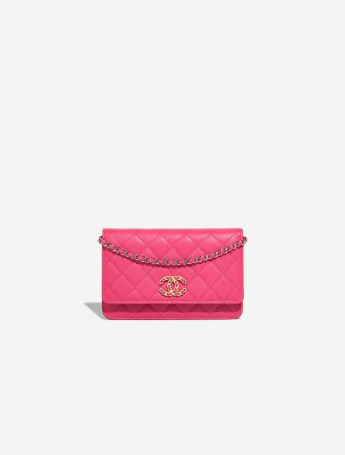 Chanel Timeless Wallet On Chain Caviar Pink Front | Sell your designer bag