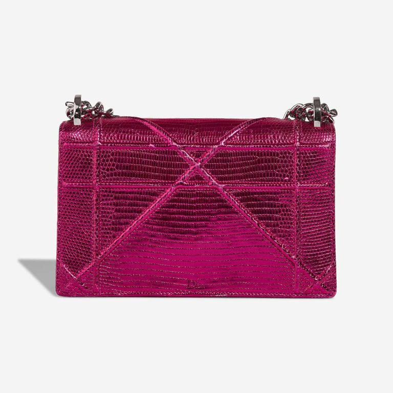 Dior Diorama Small Lizard Hot Pink | Sell your designer bag