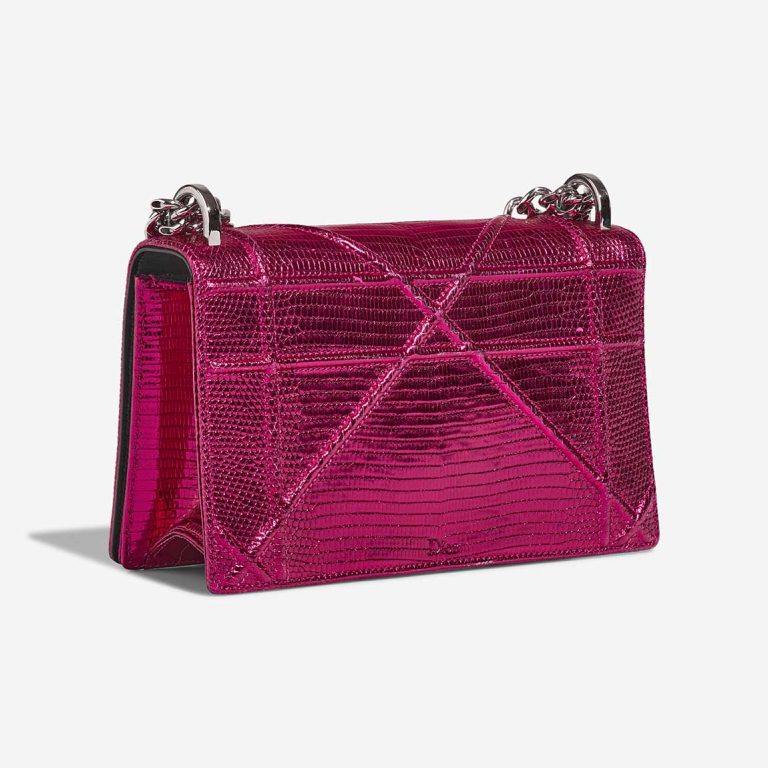 Dior Diorama Small Lizard Hot Pink | Sell your designer bag