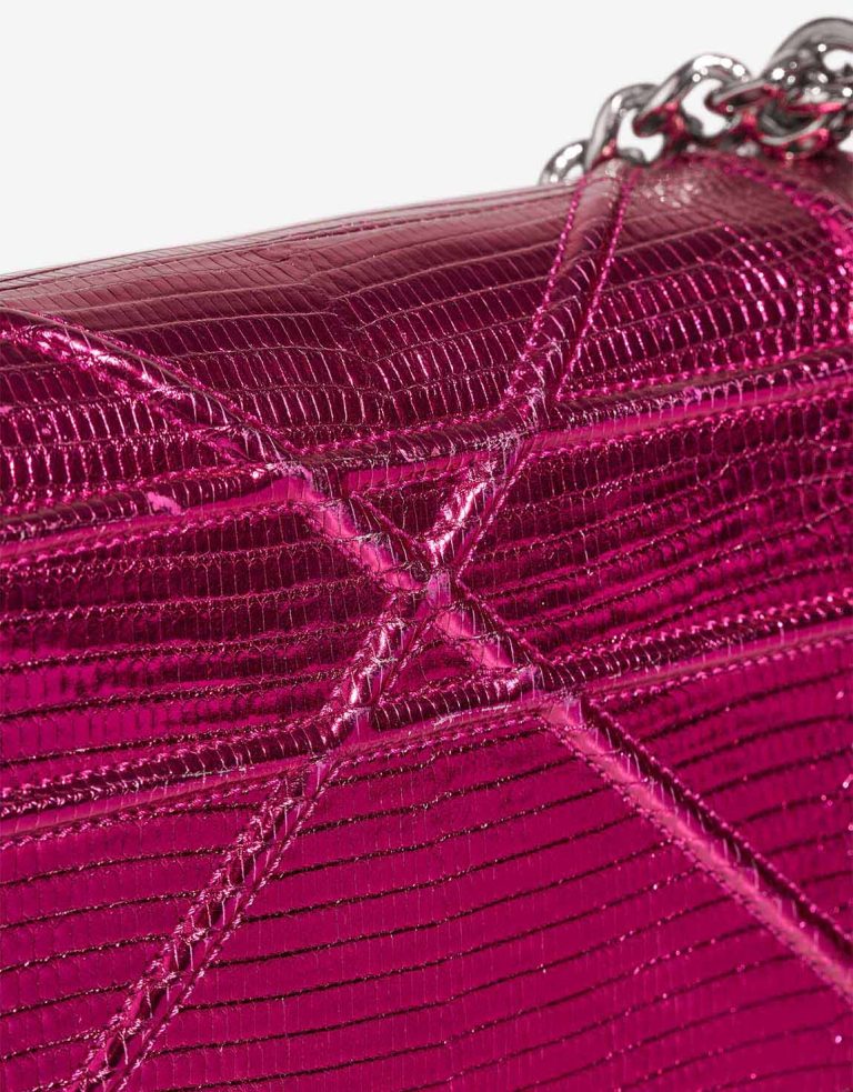 Dior Diorama Small Lizard Hot Pink Signs of wear | Sell your designer bag