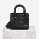 Dior Lady Medium Calf Black Front | Sell your designer bag