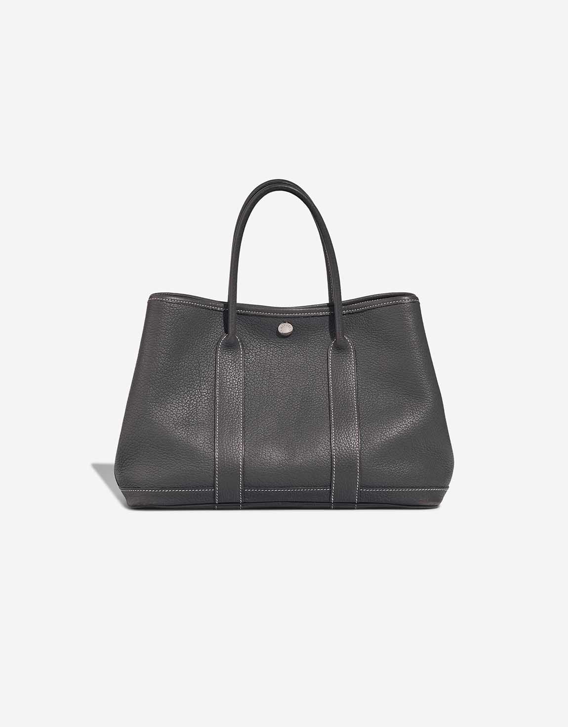 【キャンバス/Ardoise&Black】HERMES Garden Party 30 TPM Hermès Garden Party 30 Veau Négonda Ardoise | SACLÀB