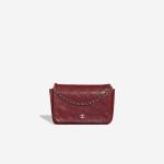 Chanel Flap Bag Small Calf Dark Red Front | Sell your designer bag