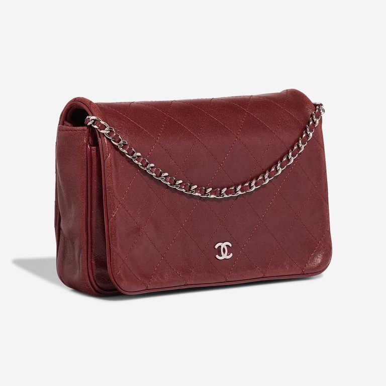 Chanel Flap Bag Klein Kalbsleder Dunkelrot | Verkaufen Sie Ihre Designer-Tasche