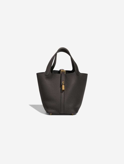 Hermès Picotin 18 Clémence Dark Bronze Front | Sell your designer bag