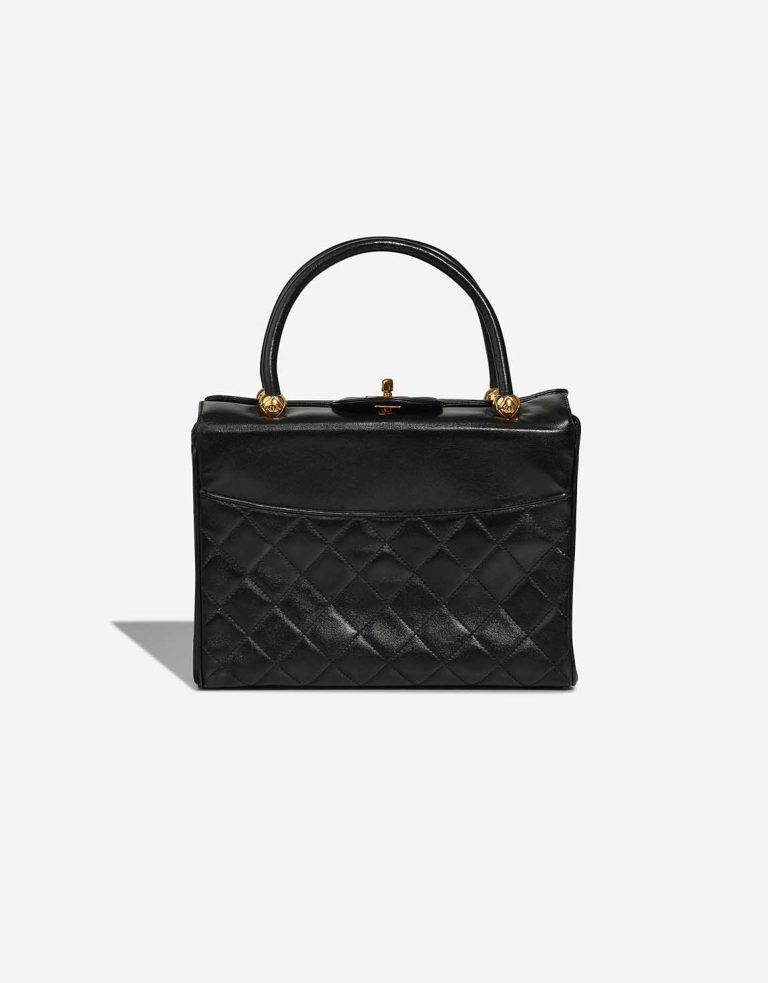 Chanel Handle Lammleder Black Front | Verkaufen Sie Ihre Designertasche