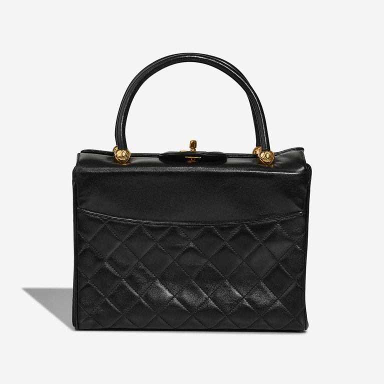 Chanel Handle Lamb Black Front | Sell your designer bag