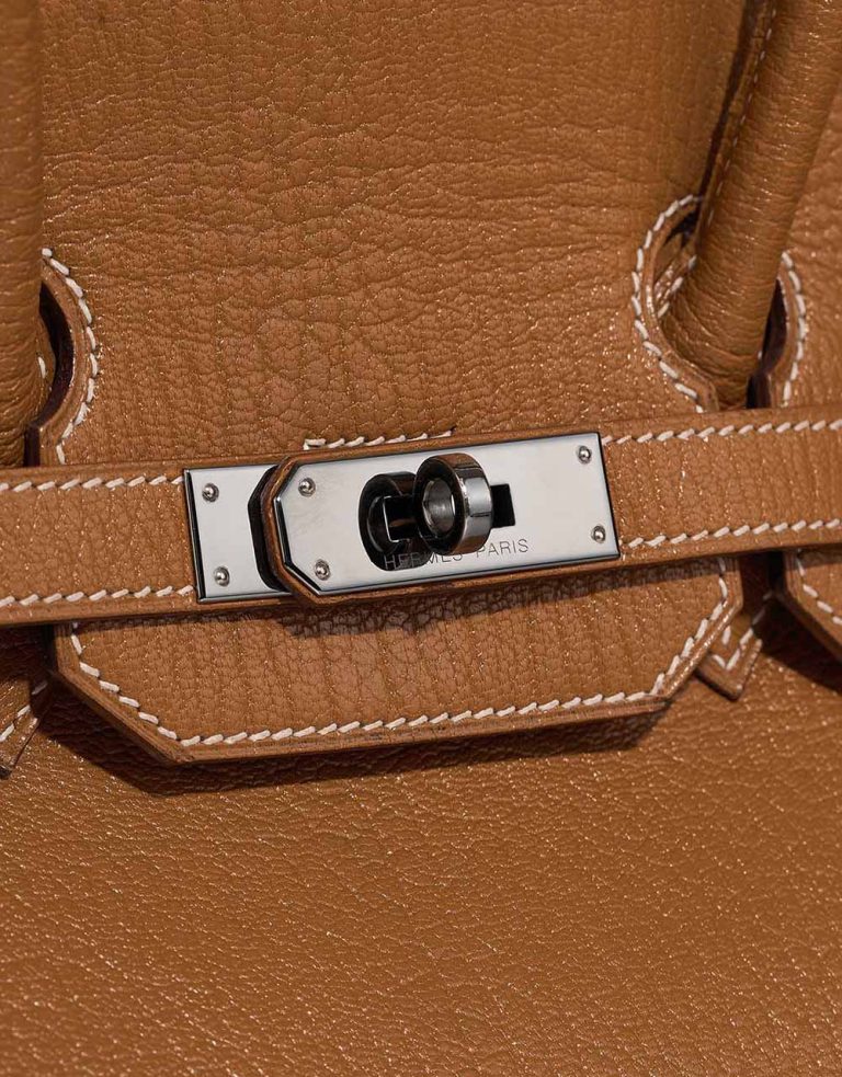 Hermès Birkin 35 Chèvre de Coromandel Caramel Verschluss-System | Verkaufen Sie Ihre Designer-Tasche