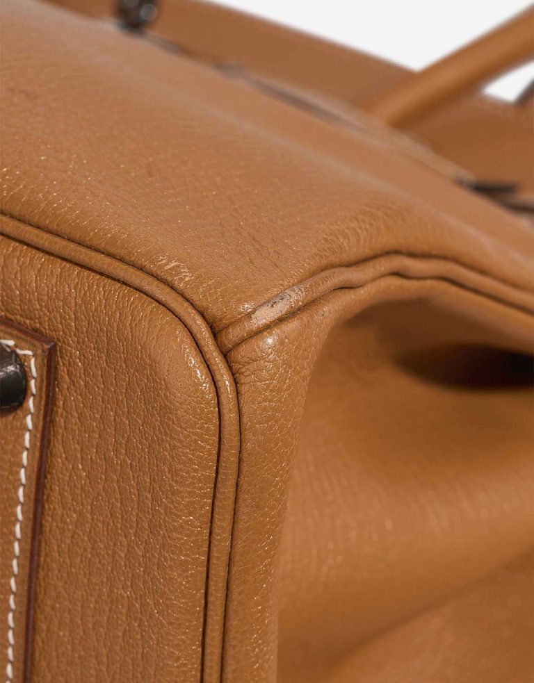 Hermès Birkin 35 Chèvre de Coromandel Caramel Gebrauchsspuren | Verkaufen Sie Ihre Designertasche