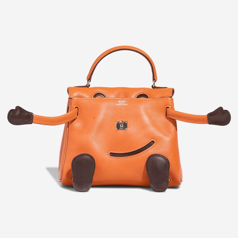 Hermès Kellydole Swift Orange H / Brown | Sell your designer bag