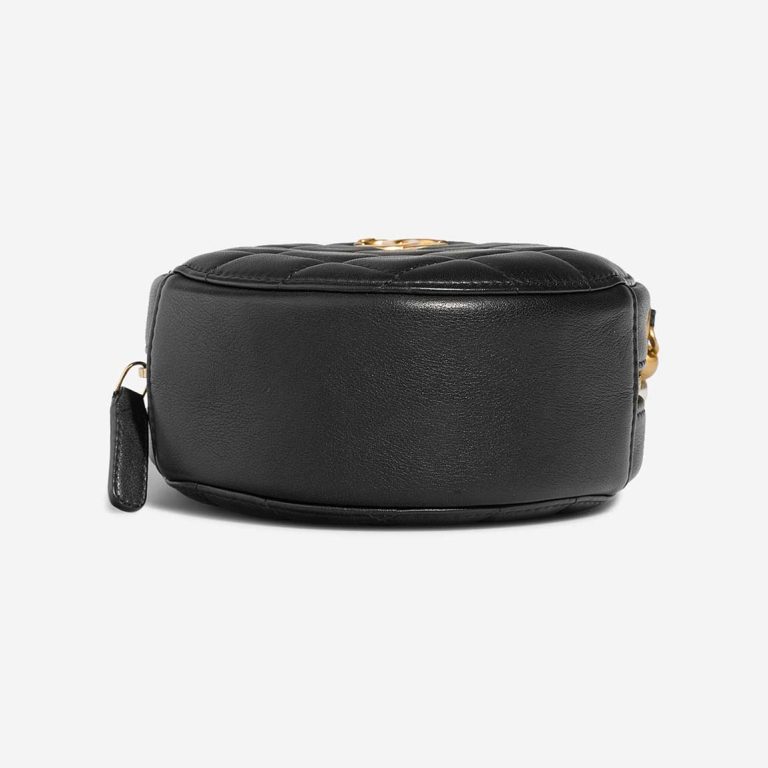 Chanel Rund Clutch Kalbsleder  Schwarz | Verkaufen Sie Ihre Designer-Tasche