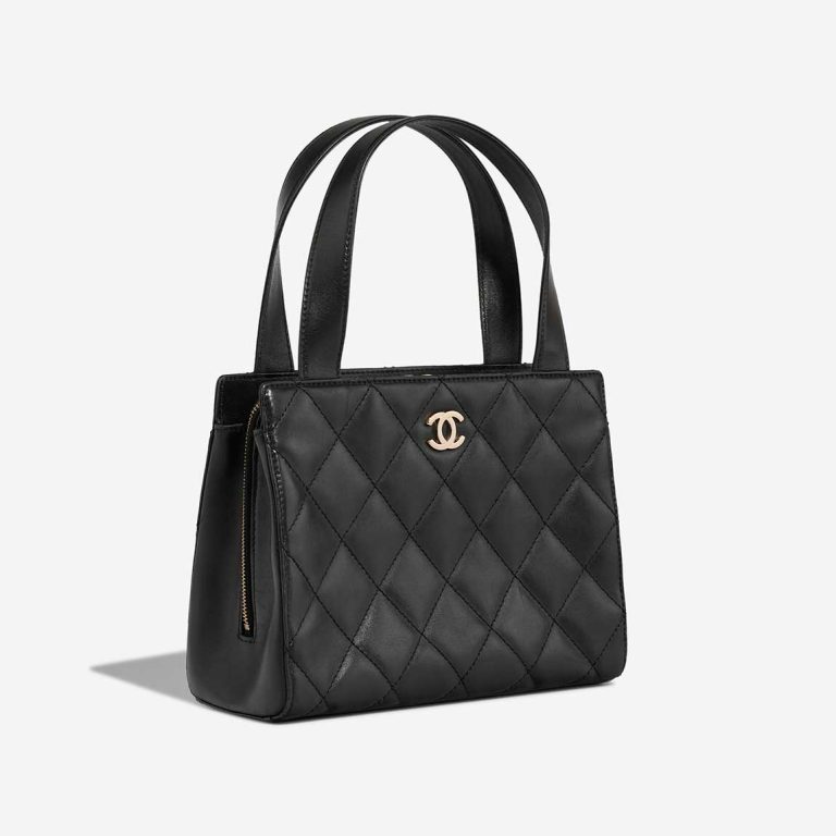 Chanel Timeless Handle Medium Lamb Black | Sell your designer bag